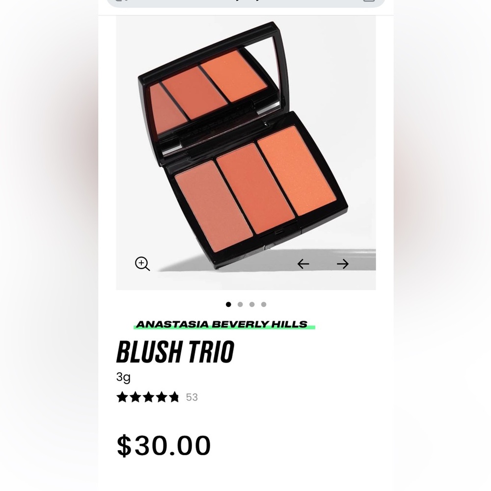 Anastasia Beverly Hills Blush Trio - Peach Shades